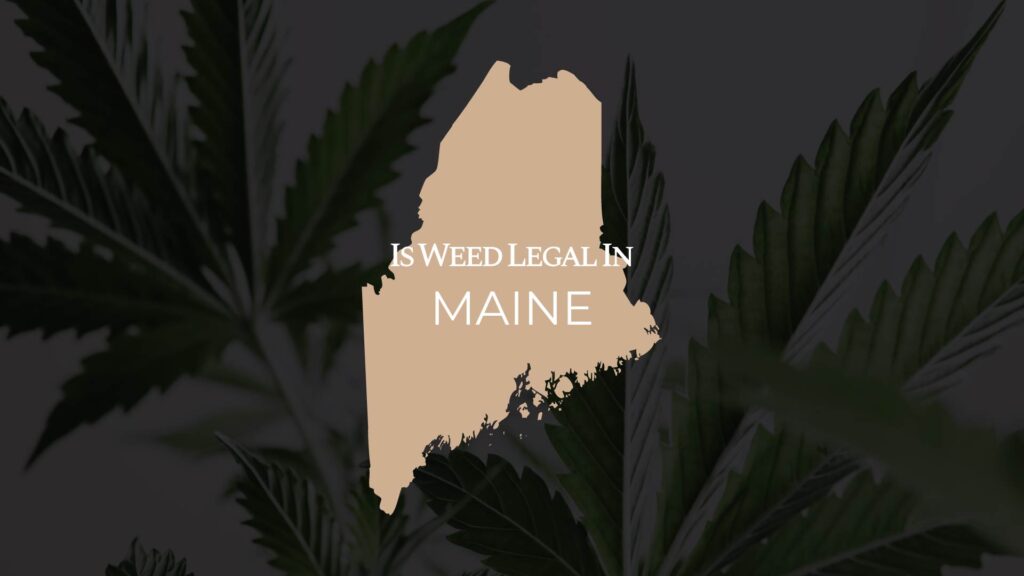 is weed legal in maine